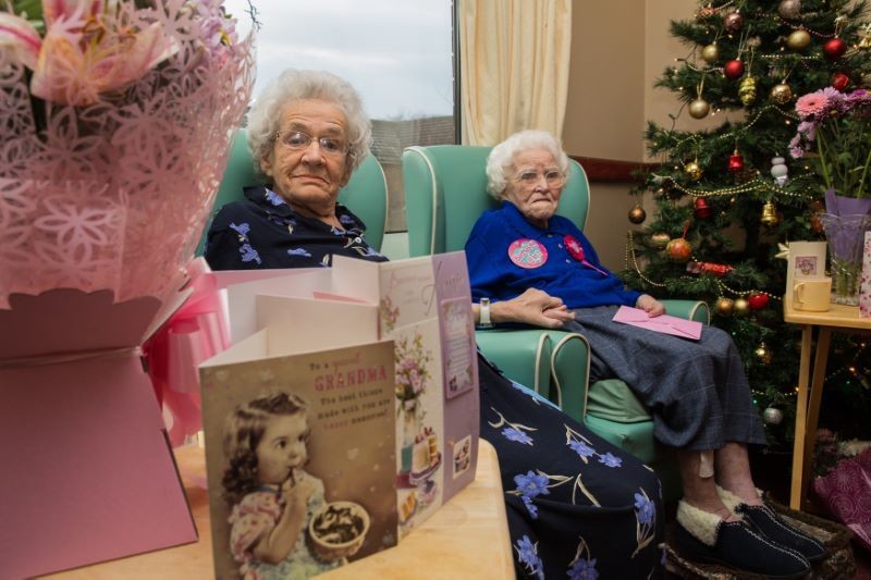 Other image for Christine shares care home with 104-year-old mum